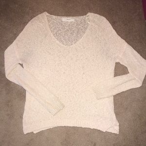light pink sweater